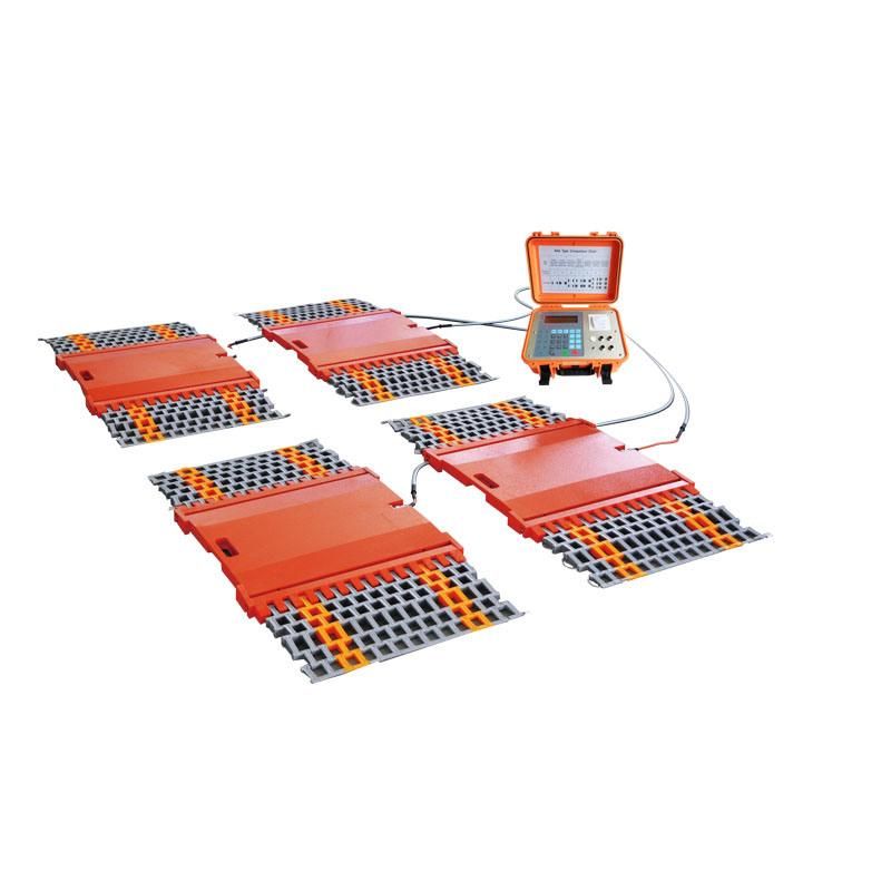 30t 40t Portable Digital Truck Axle Weighing Scale Pad