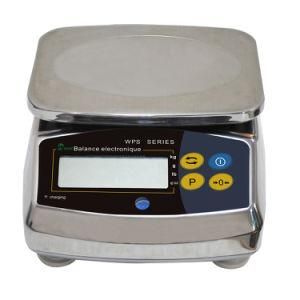 Wps Water Proof 15kg/0.5g Full Stainless Steel Weighing Scale