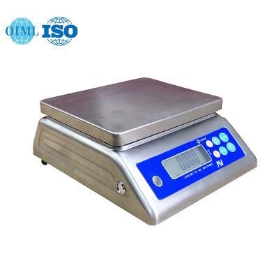 Approved IP68 Stainless Steel Table Scale for Commercial Use