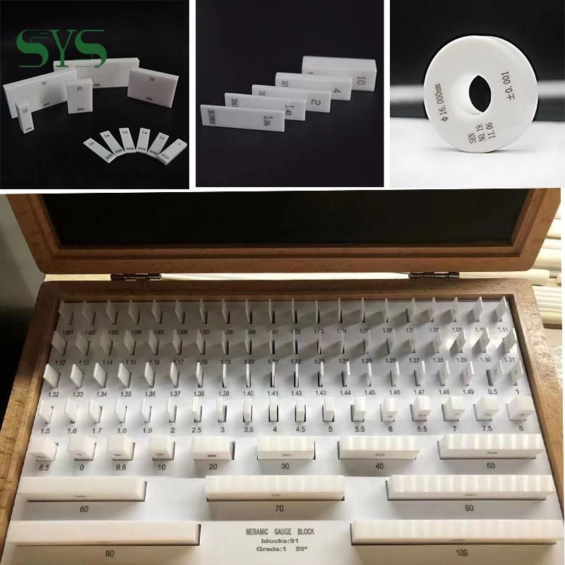Customized Ceramic Gauge Block Sets Slip Gauge Manufacturer