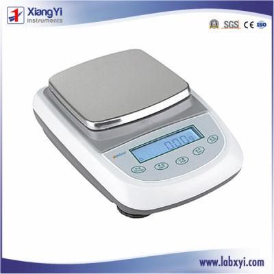 Square Platter Electronic Balance (0.1g/0.01g; External Calibration)