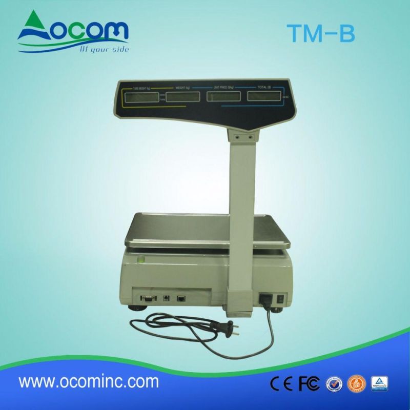 TM-B-E Electronic Price Computing Weighing Scale Ethernet Port