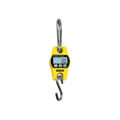 Portable Stainless Steel Hook Electronic Scale 300kg Scale Crane Weighing Hook Scale 300kgs 0.05kg