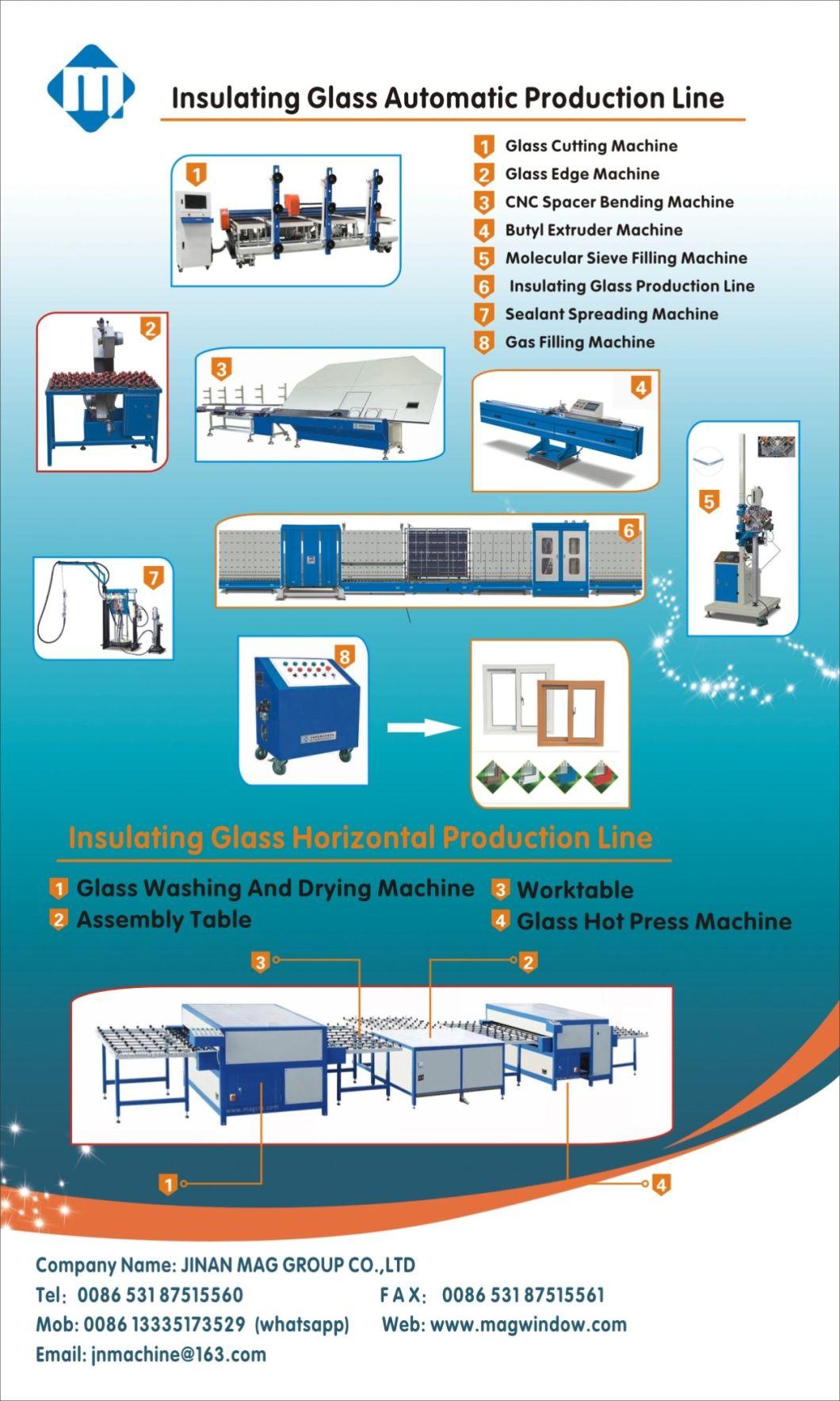 CNC Saw Gague Machine Aluminum Window Making Machine with Measure