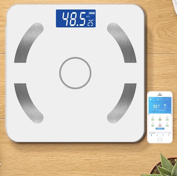 Smart Wireless 180kg Body Weight Digital Bathroom Scale Bluetooth