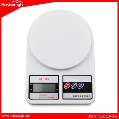 High Quality Electronic Portable Kitchen Home Weighing Scale 5kg