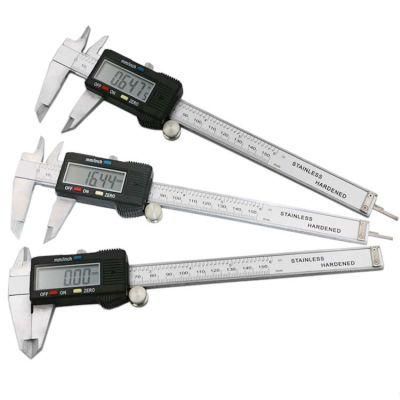Electronic Digital Calipers Plastic Head Stainless Steel 0-150 mm