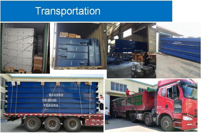 Weighbridge for 100-200tons with Digital Display Ms Quality From China