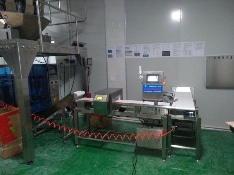 Combined Convey Belt Metal Detector Checkweigher for Food Industry