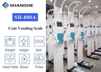Ultrasonic Weight and Height Measuring Scales with Blood Pressure Sh-800A