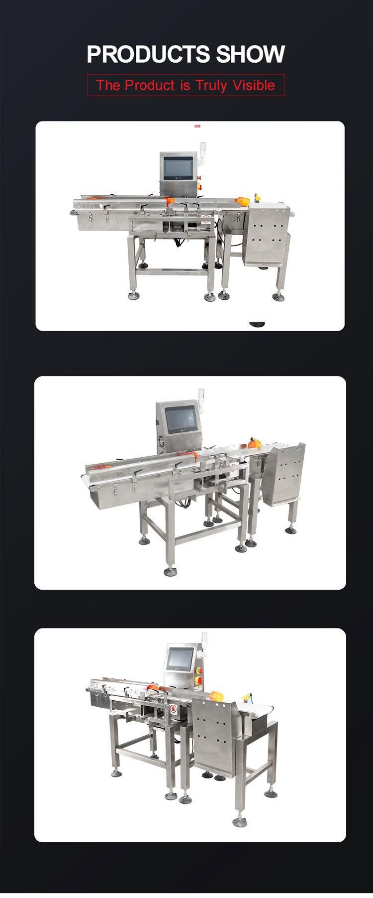 Custom Touch Screen Fast Check Weigher for Product Weight Checking