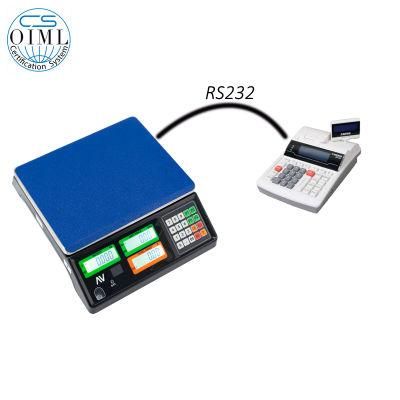 OIML Weighing Retail Scale Digital Price Computing Scale (LPN)