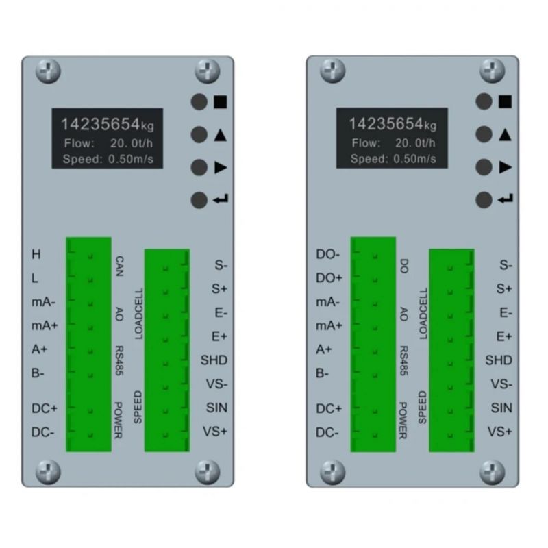 Supmeter Canbus Communication Guide Rail Type 24V Belt Weigh Feeder Controller