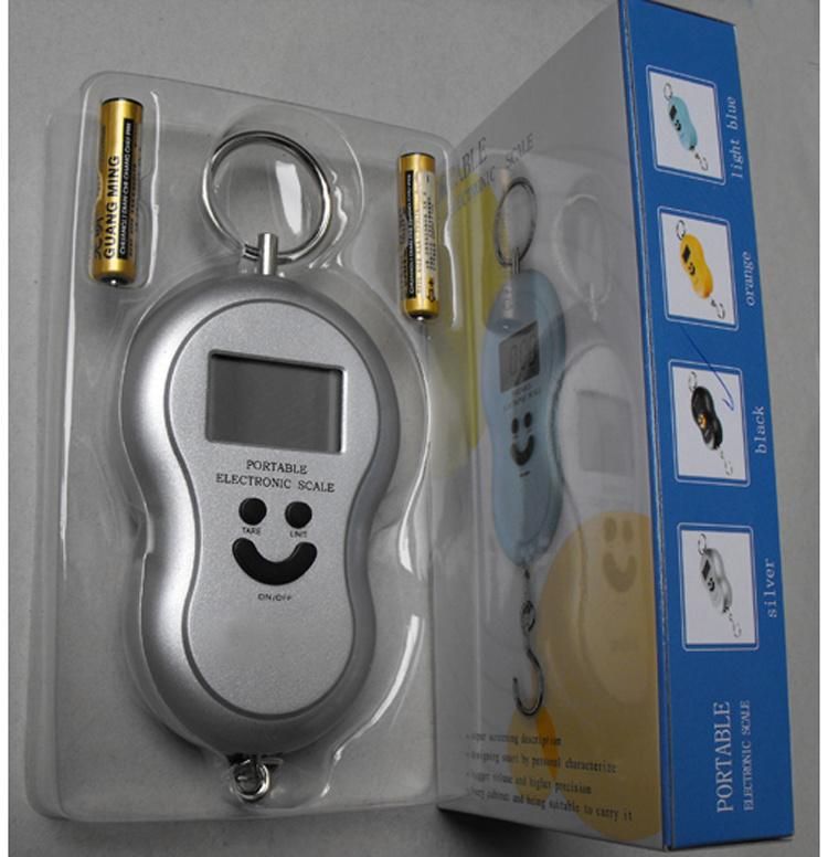 New Selling High Quality Electronic Scale 2*AAA Battery Luggage Weighing Scale