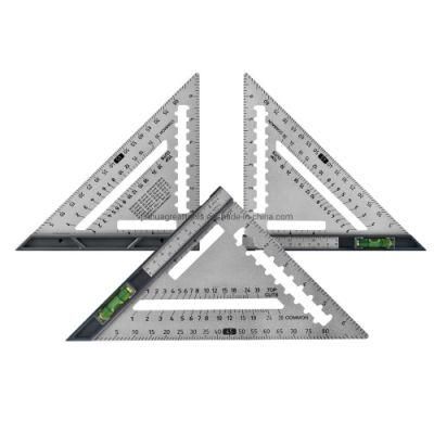 7 Inch High-Grading Woodworking Architect Scale Aluminum Triangle Ruler