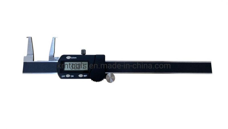 0-150mm/0-6′′ Inside Groove Digital Caliper with 0.01mm/0.0005′′ Resolution Measuring Tool