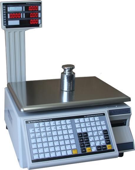 OIML TM-F Label Barcode Printing Table Scale 10kg 15kg 20kg 30kg