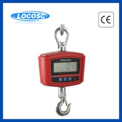 150kg 300kg 500kg 1000kg LCD Plastic Housing Digital Weighing Hook Crane Scale