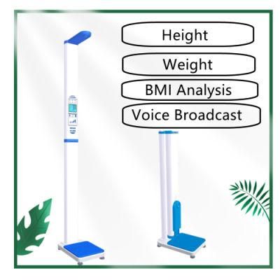 500kg Electronic Height and Weight Body Weighing Scale for Medical Checker