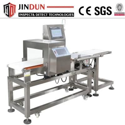 Food Conveyor Belt Accuracy Metal Detector and Check Weigher Machine