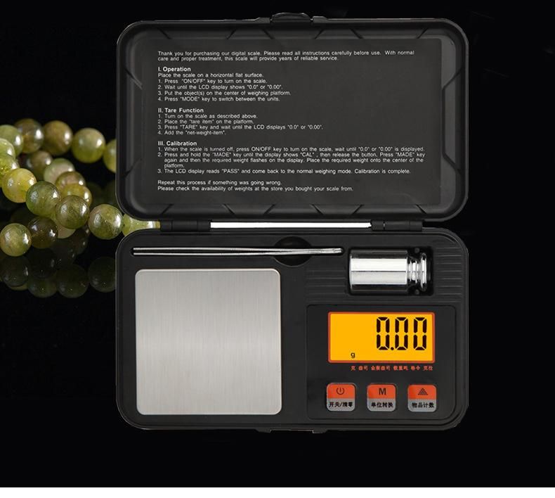 Electronic Carat Scales 50g/0.001g 200g/0.01ghigh Precision Diamond Scales Gold Scales