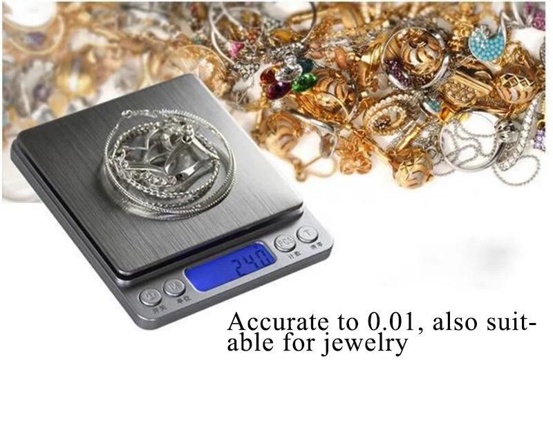 500g X 0.01g Mini Digital Jewelry Balance Pocket Scale