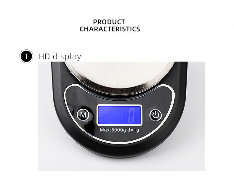 New Design Stainless Steel Platform Electronic Digital Kitchen Weighing Scale