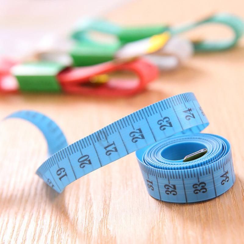 150cm Clothing Tailor Measuring Tape Clear Printing for Body Fabric Sewing Tailor Cloth Small Tape