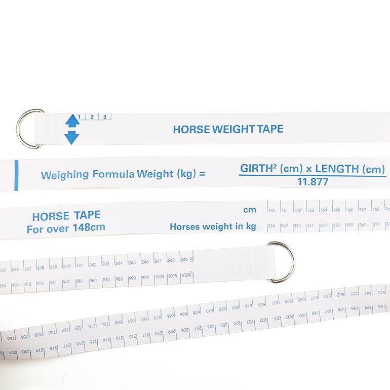 Customized PVC Animal Pony Horse Weight Measuring Tape