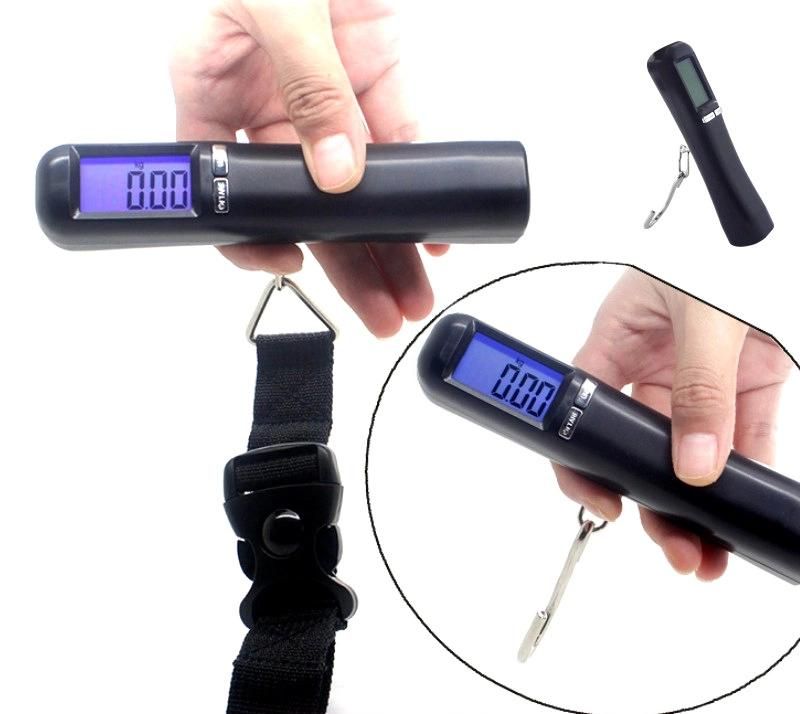 40kg 10g Portable Electronic Travel Hanging Luggage Scale Fishing Weighing Scale