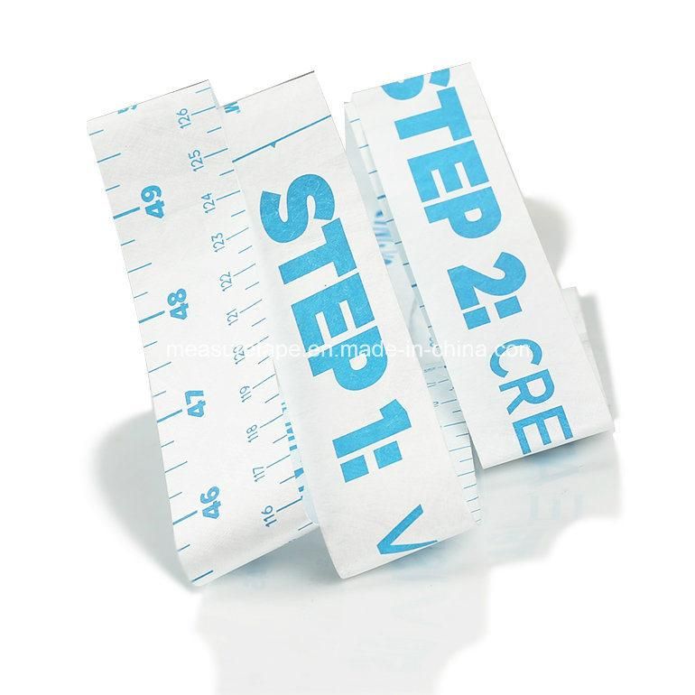 Healthcare Use Disposable Tyvek Paper Medical Measuring Tape for Hospitals