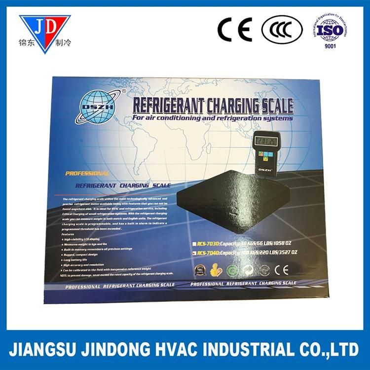 High Accuracy Electronic Refrigerant Charging Scale Rcs-7040