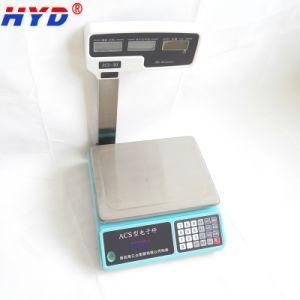 High Accuracy AC/DC Power Digital Weighing Scale 3kg - 30kg