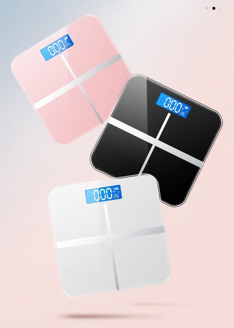 Bl-1603 Tempered Glass Electronic Bathroom Scales