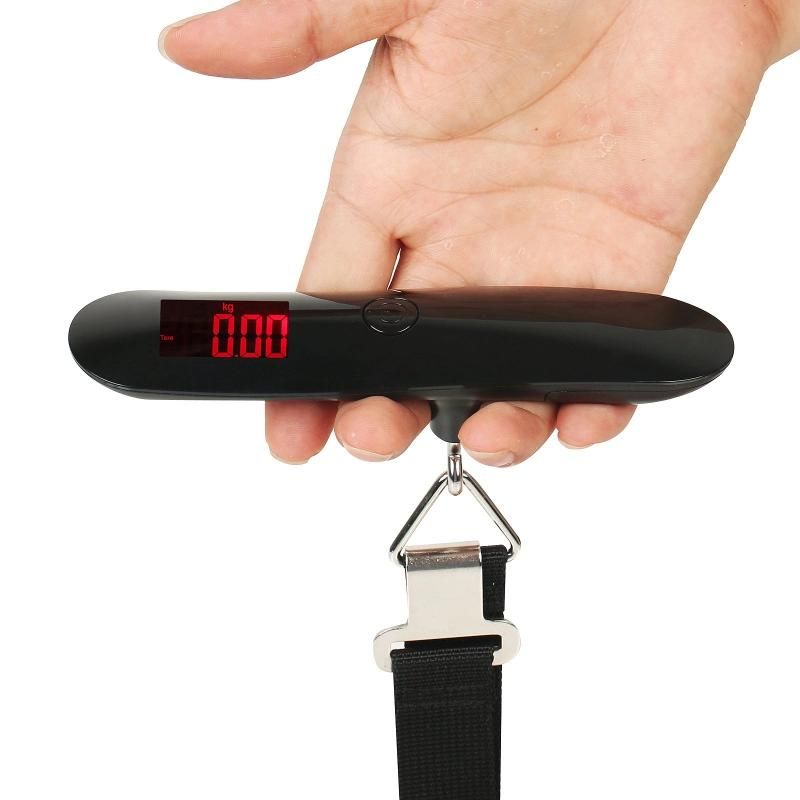 LCD Digital Travel Weight Electronic Fishing Luggage Scale 50kg Weighing Hanging Scale