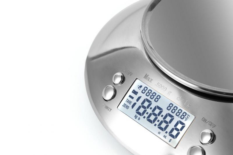 5kg 2L Bowl Stainless Steel Electronic Digital Nutrition Food Weighing Kitchen Scale