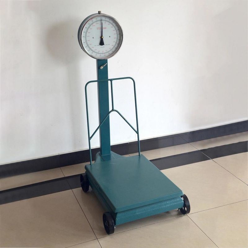 100 150 500 Kg Large Size Mechanical Double Dial Platform Scale