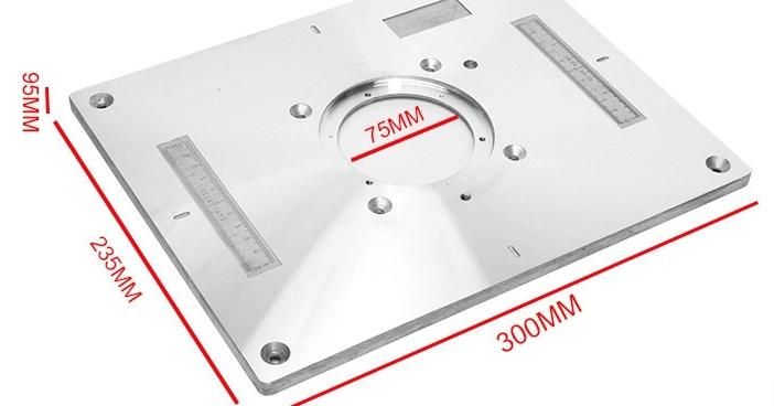 Cross-Border Spot, Flip Board Woodworking Trimming Machine Engraving Machine Flip Board Bakelite Milling Guide Table Flip Board Installation Table