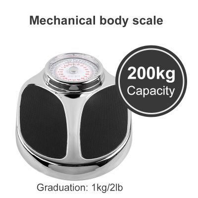 200kg Capcaity Mechanical Scales Weighing Measure Spring Health Body Scale