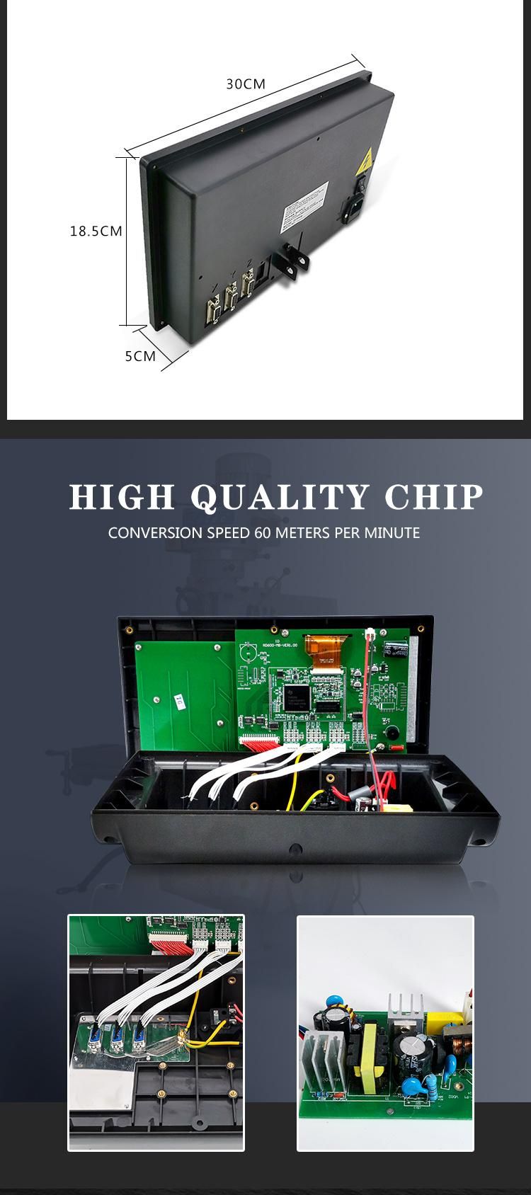 Digital Readout Dro for Milling Lathe Machine with Linear Scale