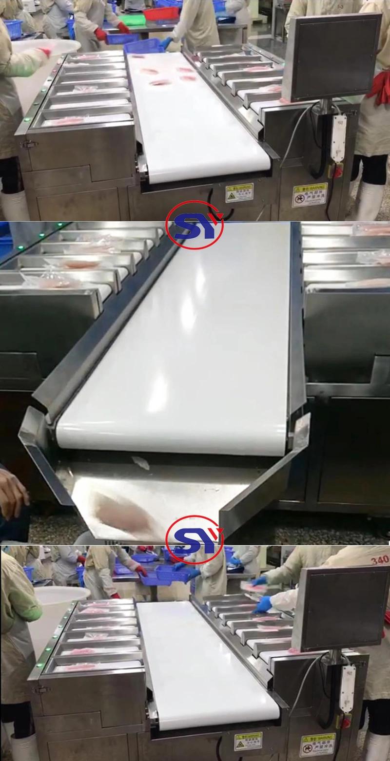 Fish Fillet Target Combination Multihead Weigher