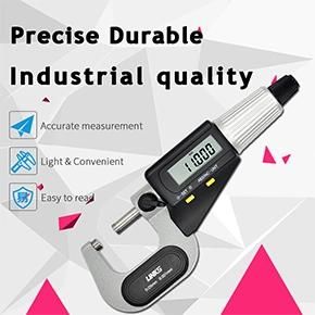 Digital Outside Micrometer 0.001mm Micron Electronic Gauge 75-100mm IP65