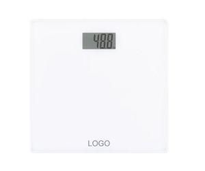 Glass Electronic Weighing Bathroom Scale with Full Plastic Base