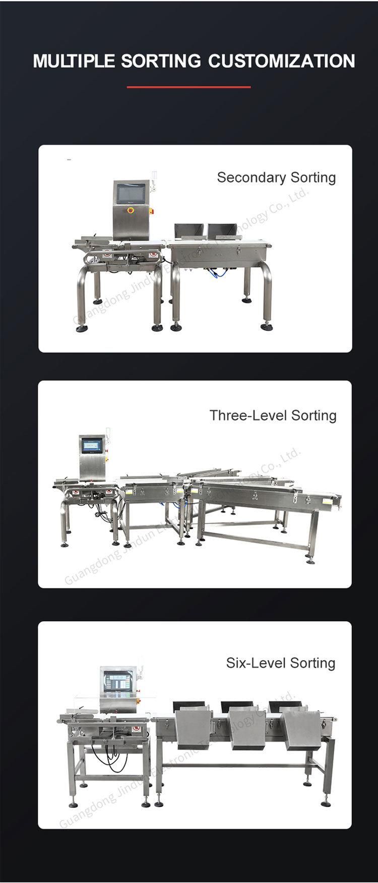 Product Weight Sorting Scale Weion Line Weighing Machine Online Weighing Machine Fully Assembly Line Check Weighing