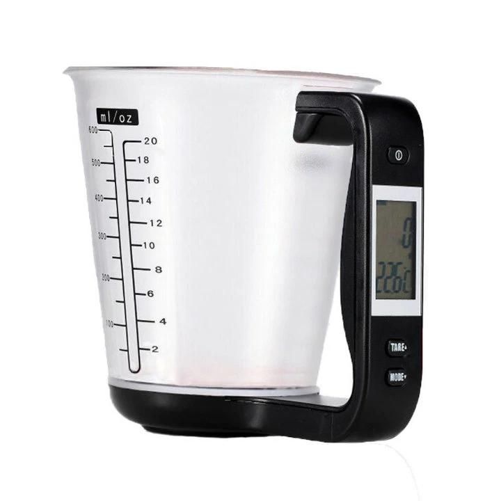 Digital Liquid Measure Cup Jug Household Scales with LCD Display