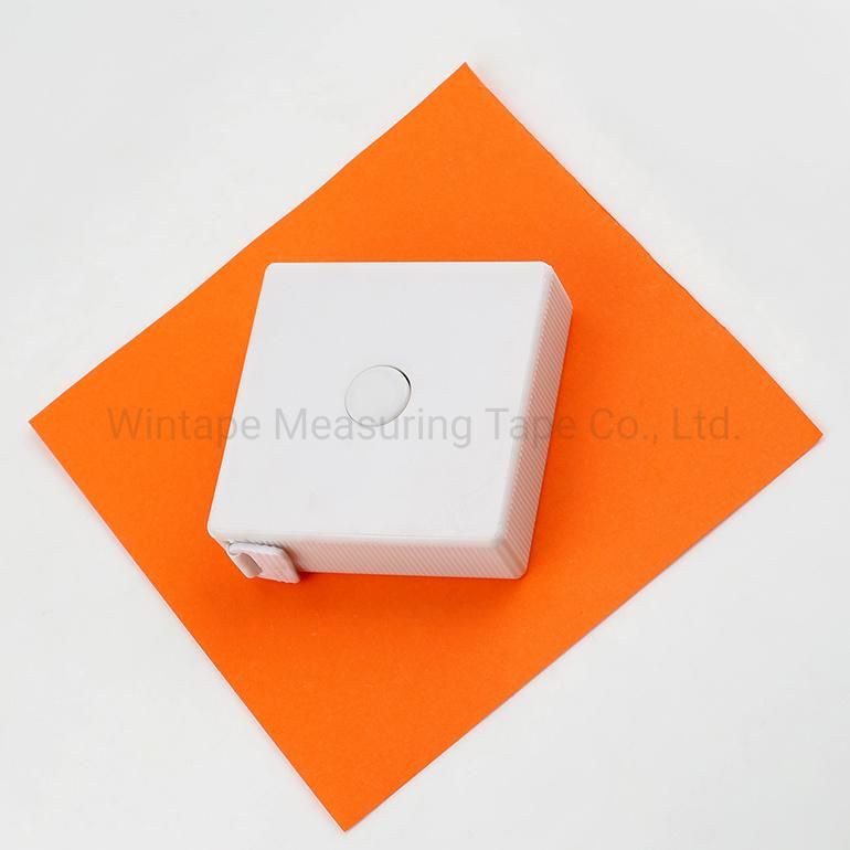 Special Square Plastic Retractable Measuring Tape as Promotional Gift