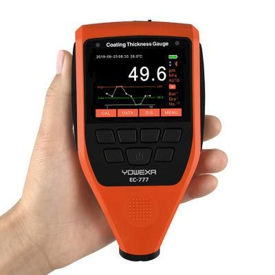 Bluetooth Real Time Data Paint Film Thickness Coating Measuring Meter Gauges