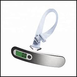 Blacklight LCD Digital Weighing Scale Stainless Steel Digital Luggage Weight Scale 40kg Mini Electronic Hanging Luggage Scale