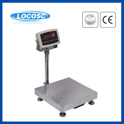 10kg 30kg Carbon Steel Structure Electronic Weighing Platform Scale with Printer