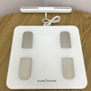 8 Electrodes Exquisit Smart Body Composition Analyzer Scale Perfect for Gym and Home Use